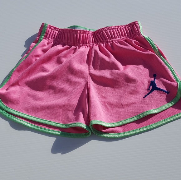 pink jordan shorts